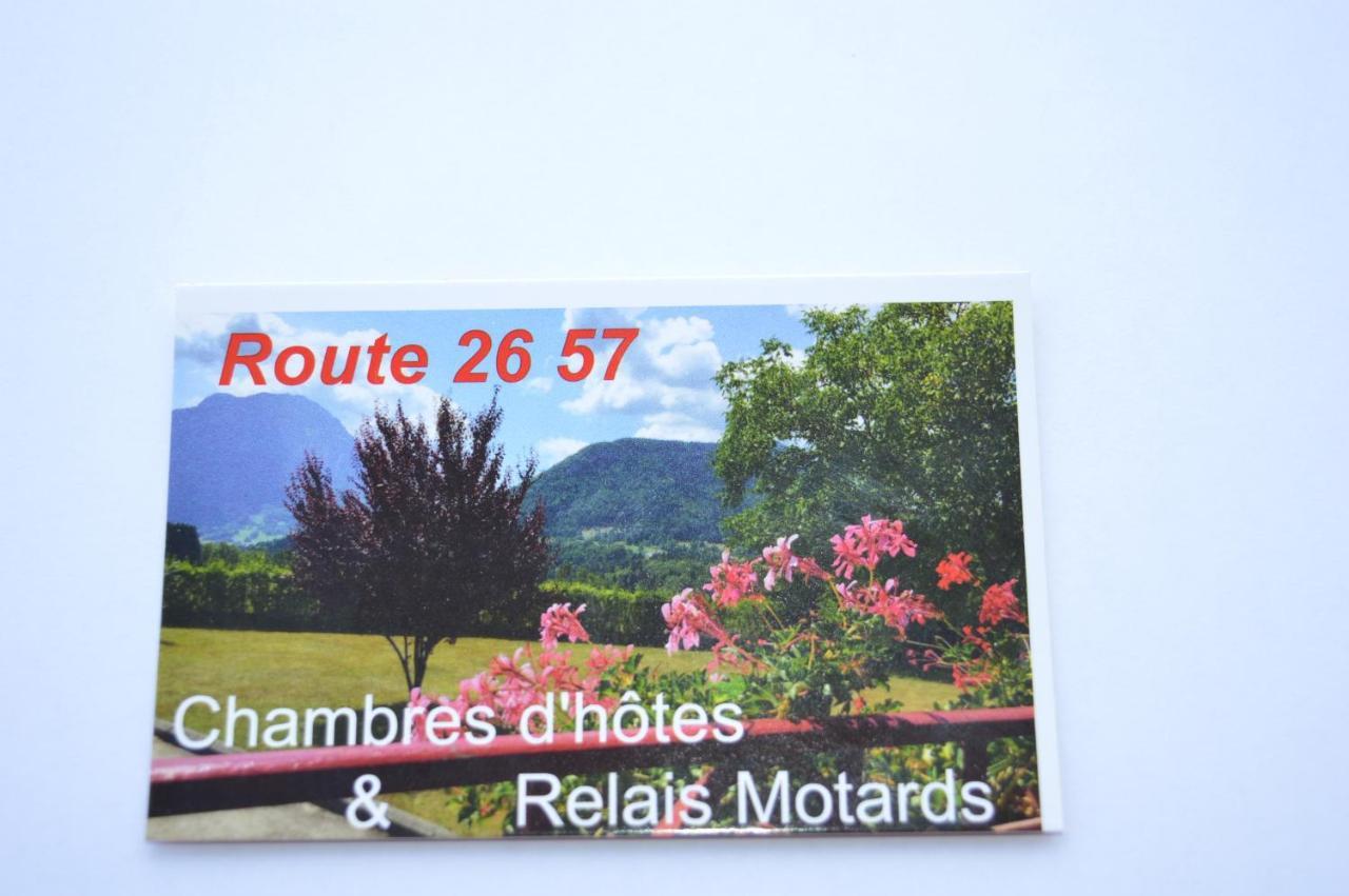 Chambres D'Hotes Des Bauges Route 26 57 La Motte-en-Beauges Exterior foto